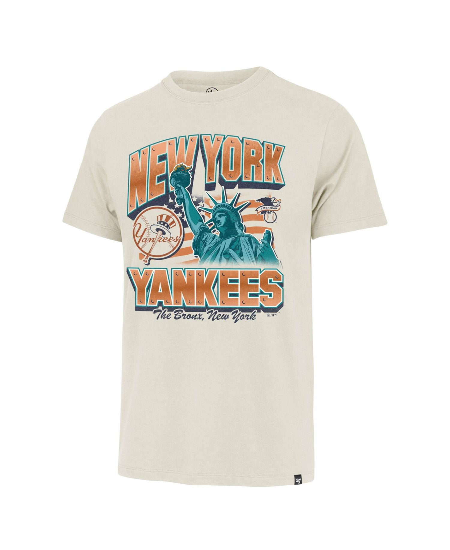 Men's Cream New York Yankees Regional Franklin T-Shirt