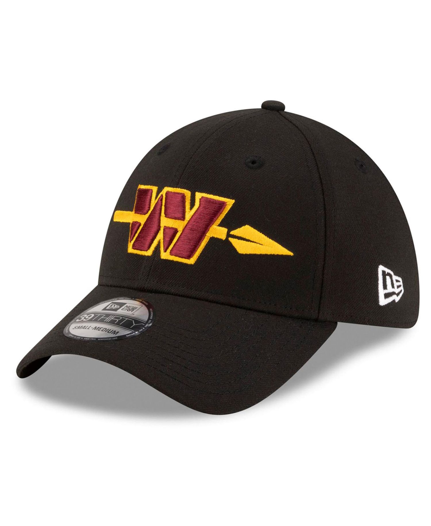 Men's Black Washington Commanders Alternate 39THIRTY Flex Hat