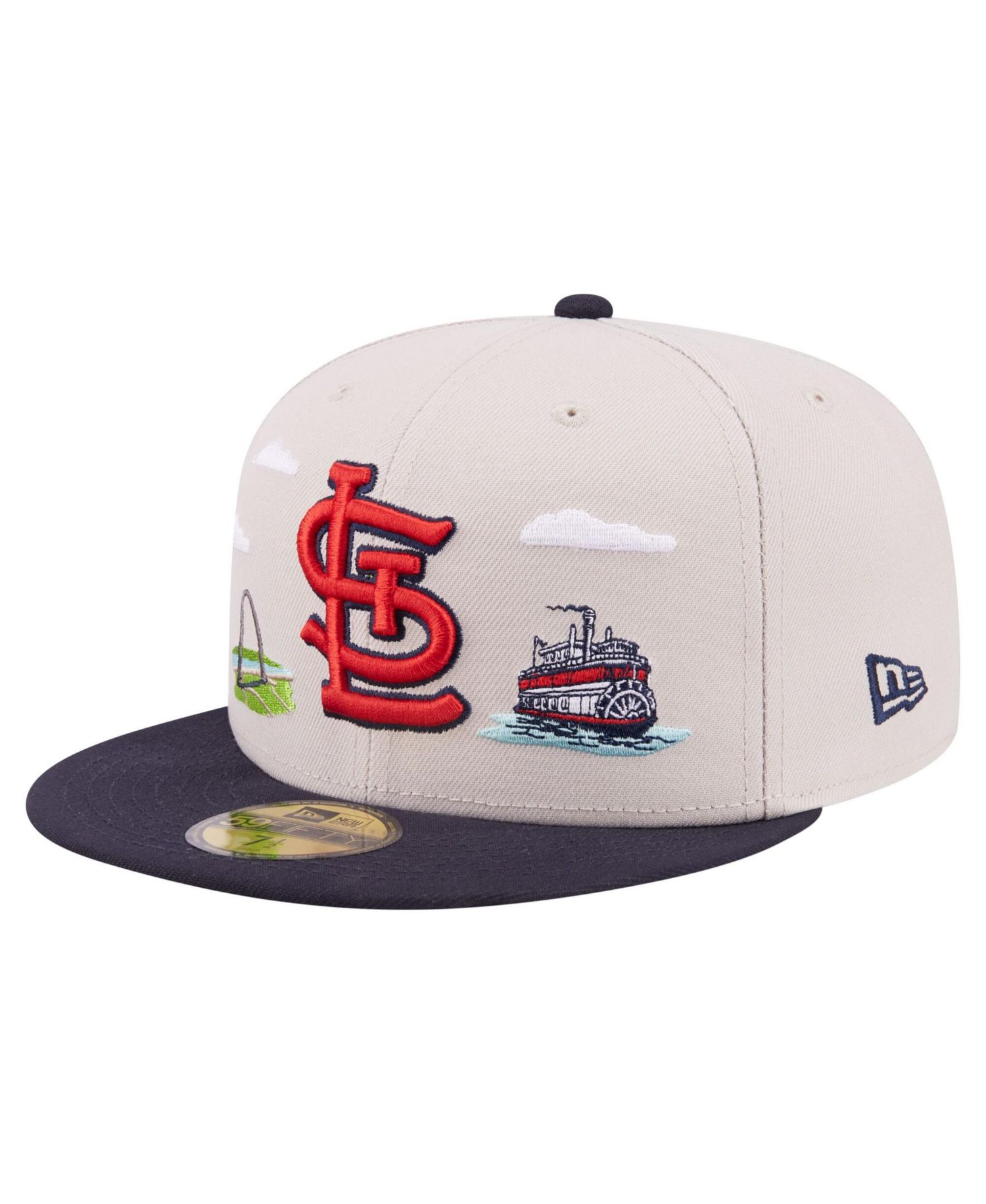 Men's Khaki St. Louis Cardinals City Icon 59FIFTY Fitted Hat