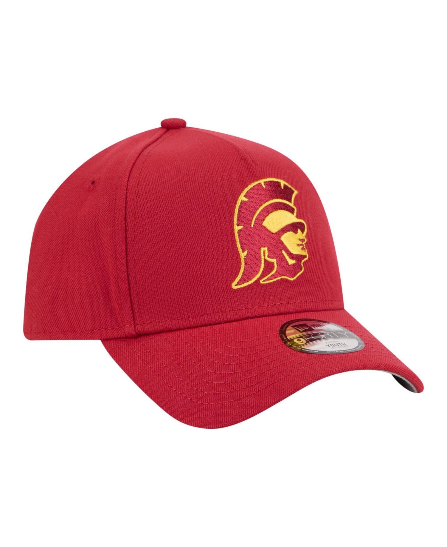 Big Boys and Girls Cardinal USC Trojans 9FORTY A-Frame Adjustable Hat