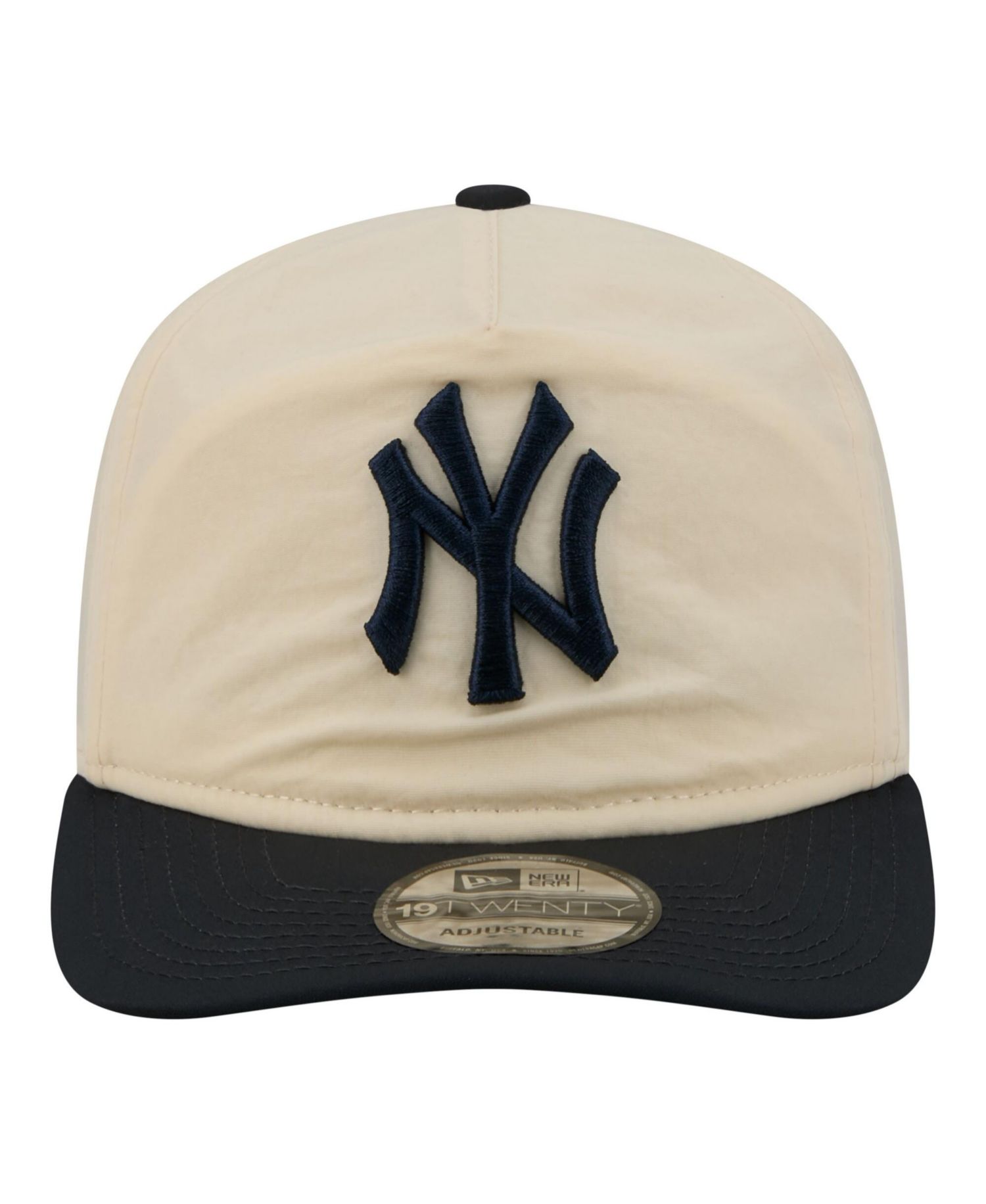 Men's Cream/Navy New York Yankees Everyday 19TWENTY Adjustable Hat