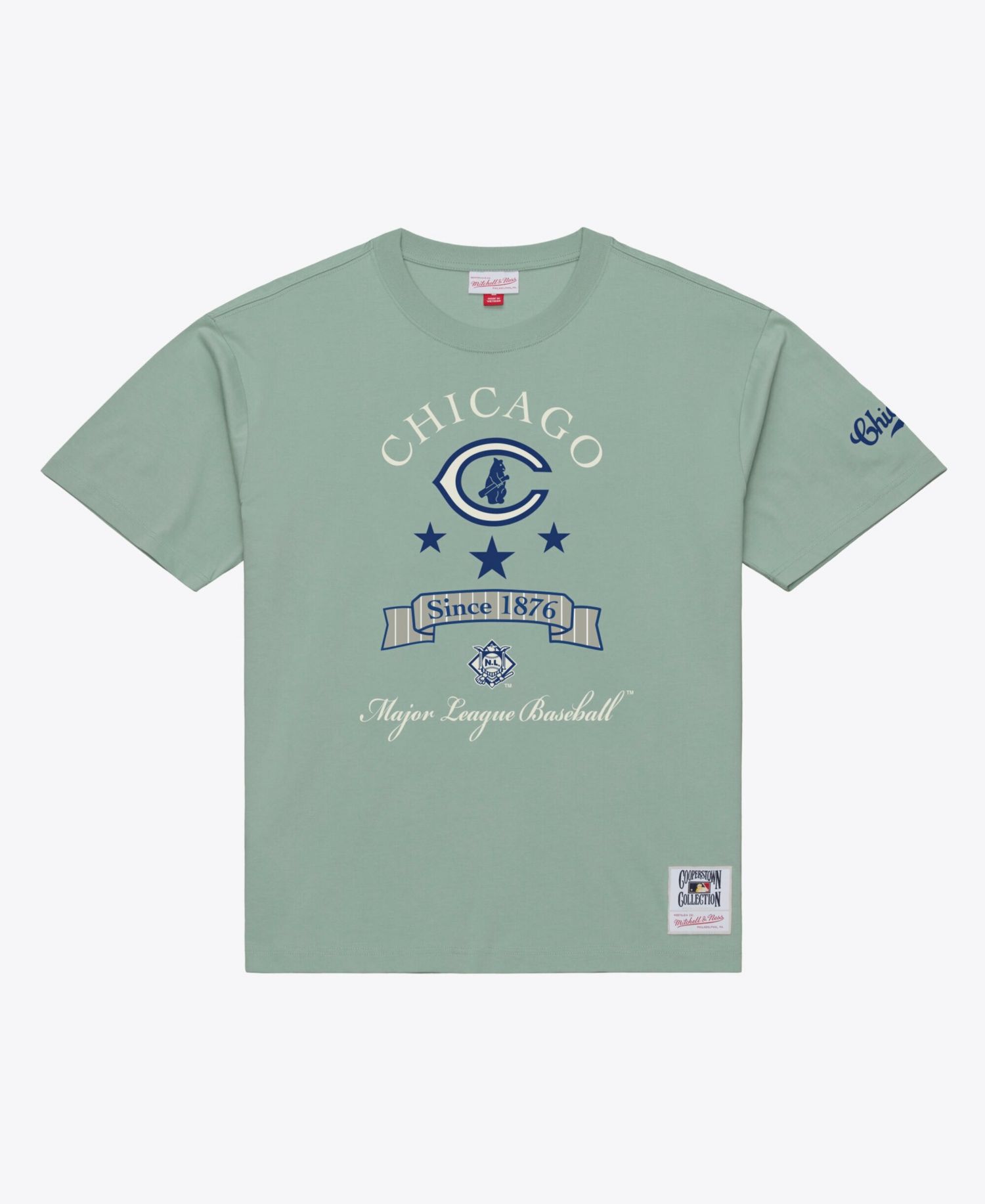 Men's Green Chicago Cubs Yacht Rock T-Shirt