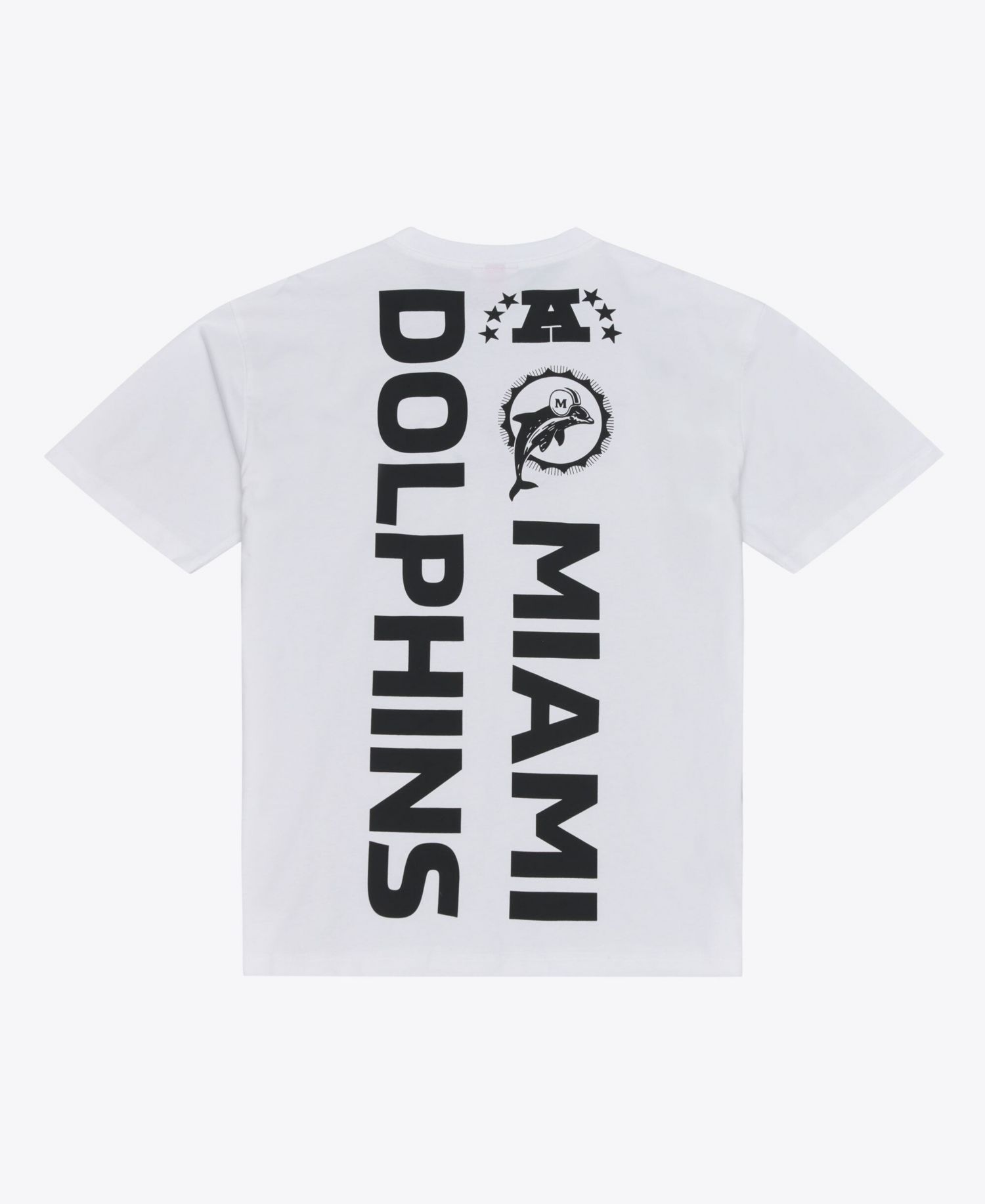 Men's White Miami Dolphins Monochrome T-Shirt