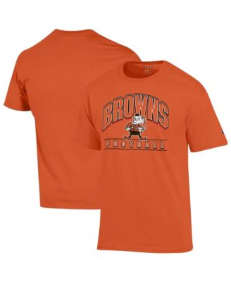 Men's Orange Cleveland Browns Jersey T-Shirt