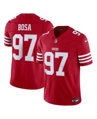 Men's Nick Bosa Scarlet San Francisco 49ers Vapor F.U.S.E. Stitched Limited Jersey