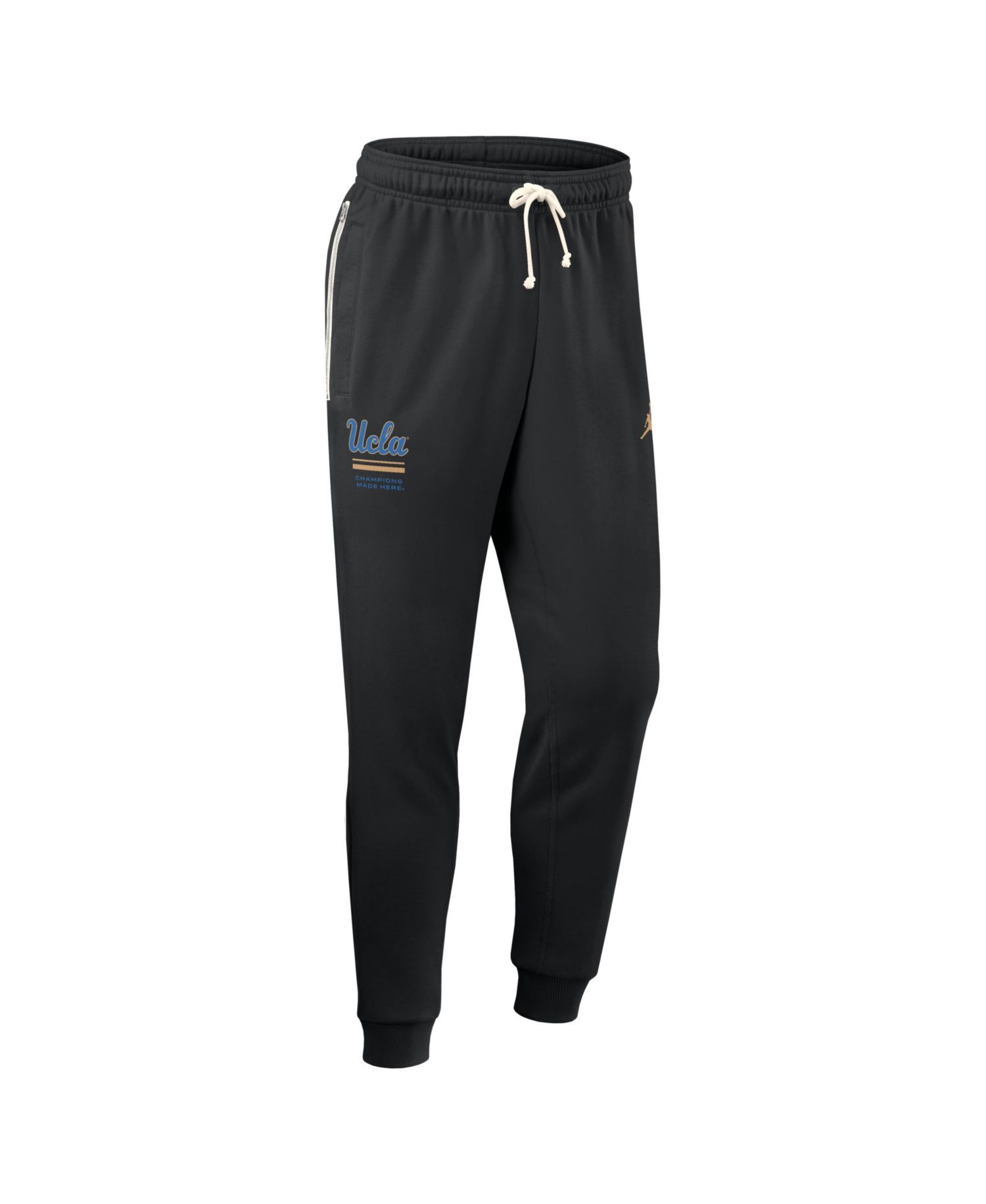 Men's Black UCLA Bruins 2026 Sideline Standard Issue Dri-FIT Taper Pants