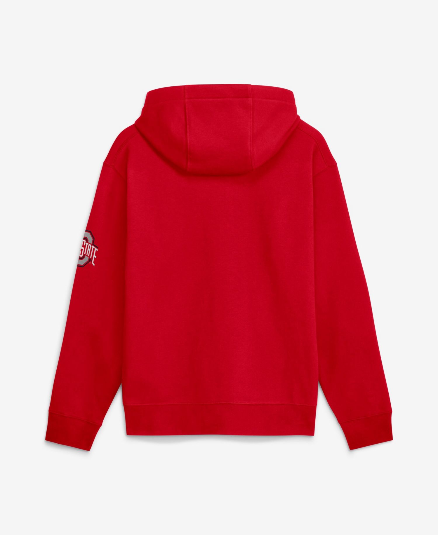 Men's Scarlet Ohio State Buckeyes 2026 Sideline Club Fleece Hoodie