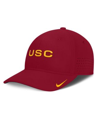 Men's Crimson USC Trojans Gameday Aerobill Swooshflex Dri-FIT Hat