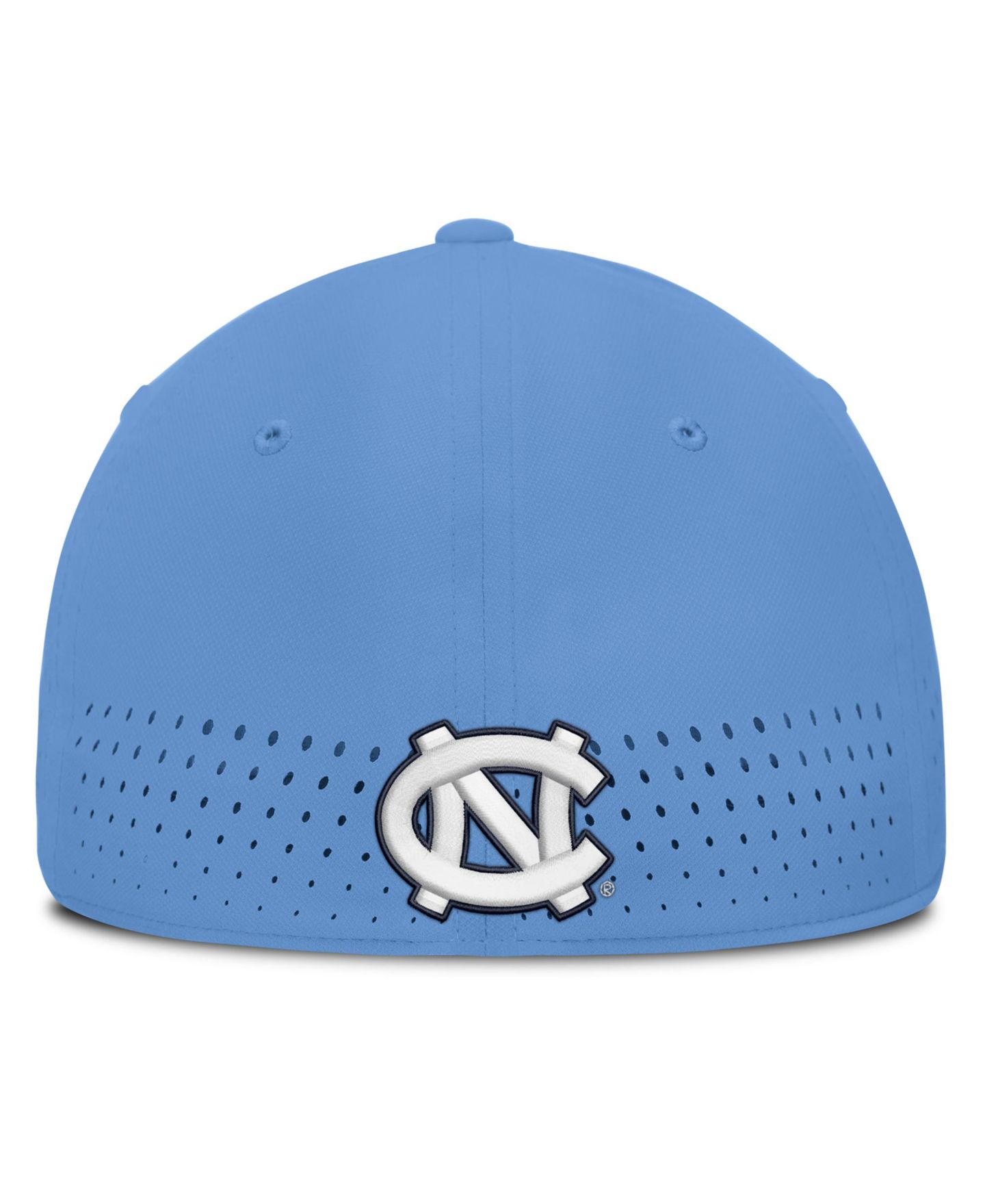 Мужские головные уборы Jordan Carolina Blue North Carolina Tar Heels Gameday Aerobill Swooshflex Dri-FIT Hat — фото 2