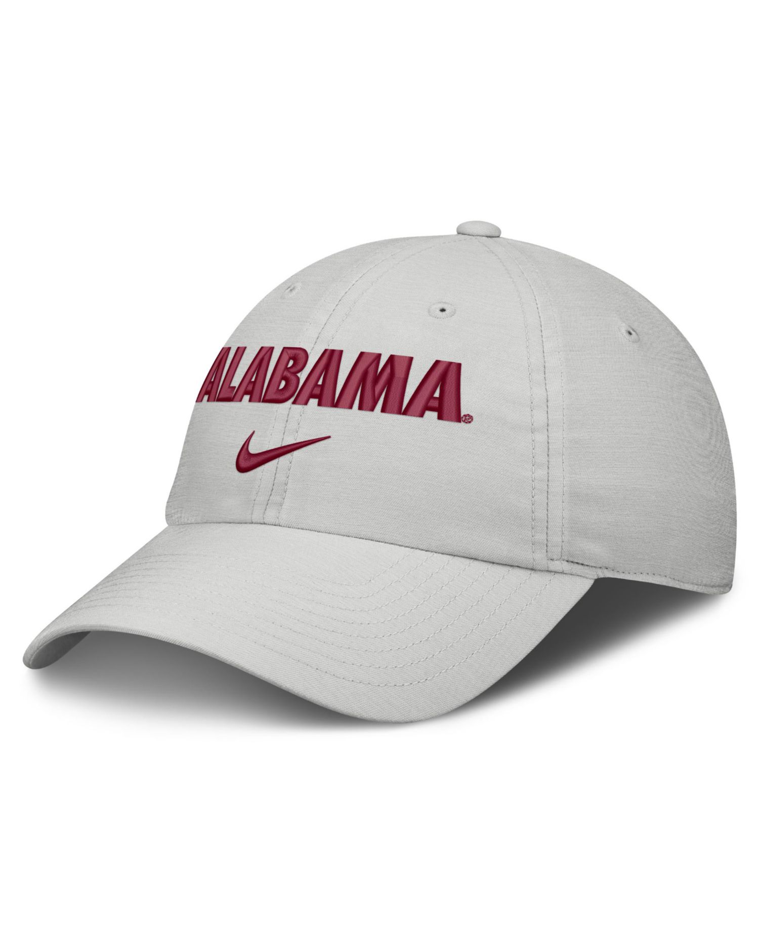 Men's and Women's Gray Alabama Crimson Tide On-Field Gameday Adjustable Club Hat