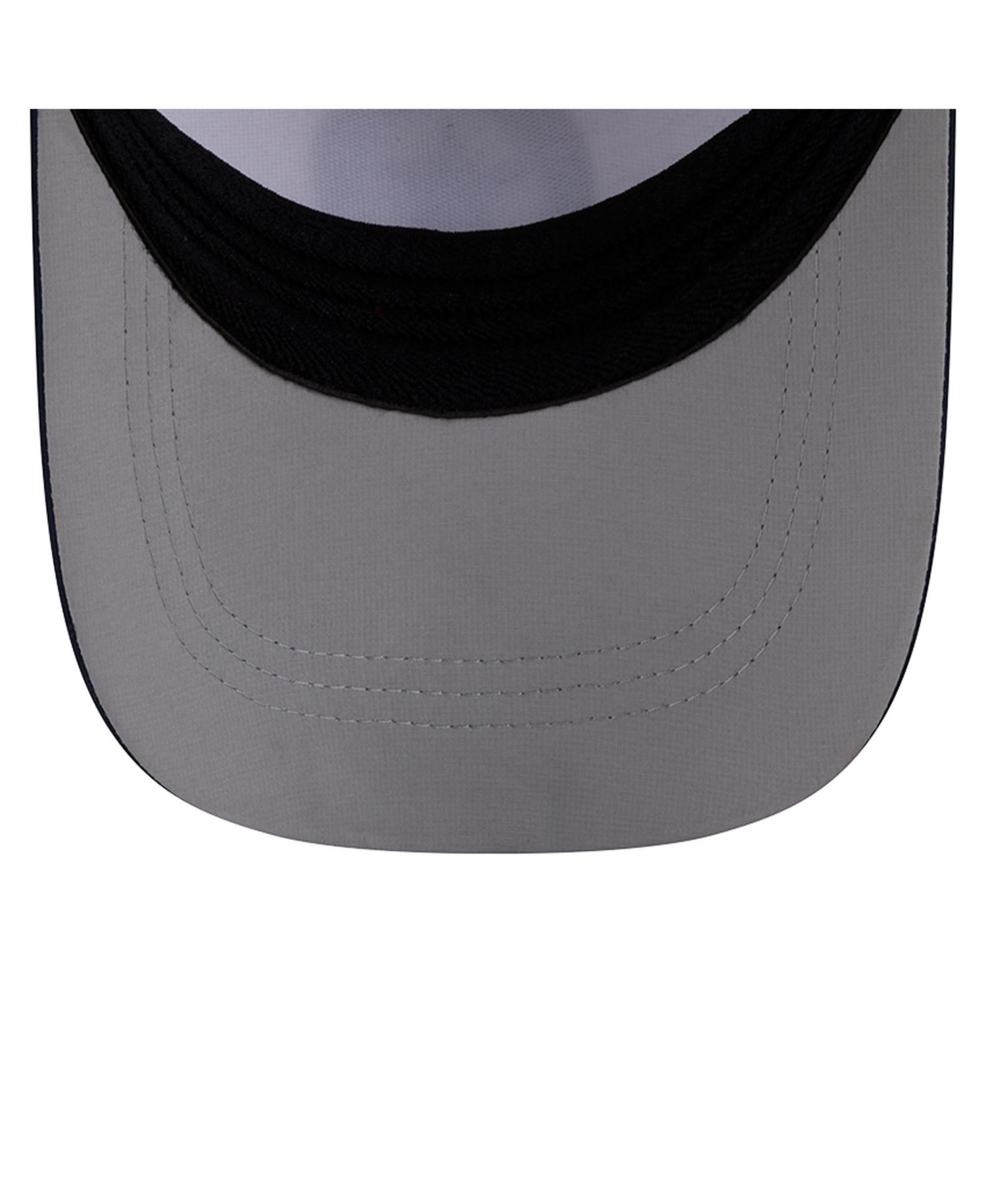Men's White/Navy Dallas Cowboys Patch 39THIRTY A-Frame M-Crown Perforated Flex Hat