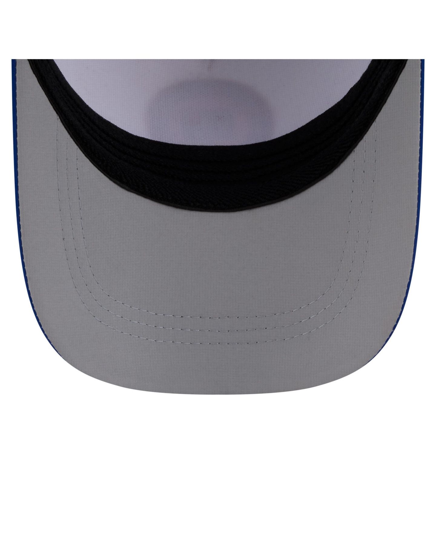 Мужская кепка New Era White/Royal New York Giants Patch 39THIRTY A-Frame M-Crown Perforated Flex Hat — фото 2
