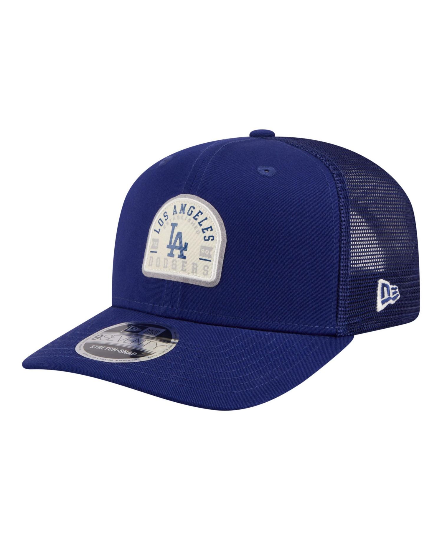 Men's Royal Los Angeles Dodgers Contest 9SEVENTY Adjustable Trucker Hat