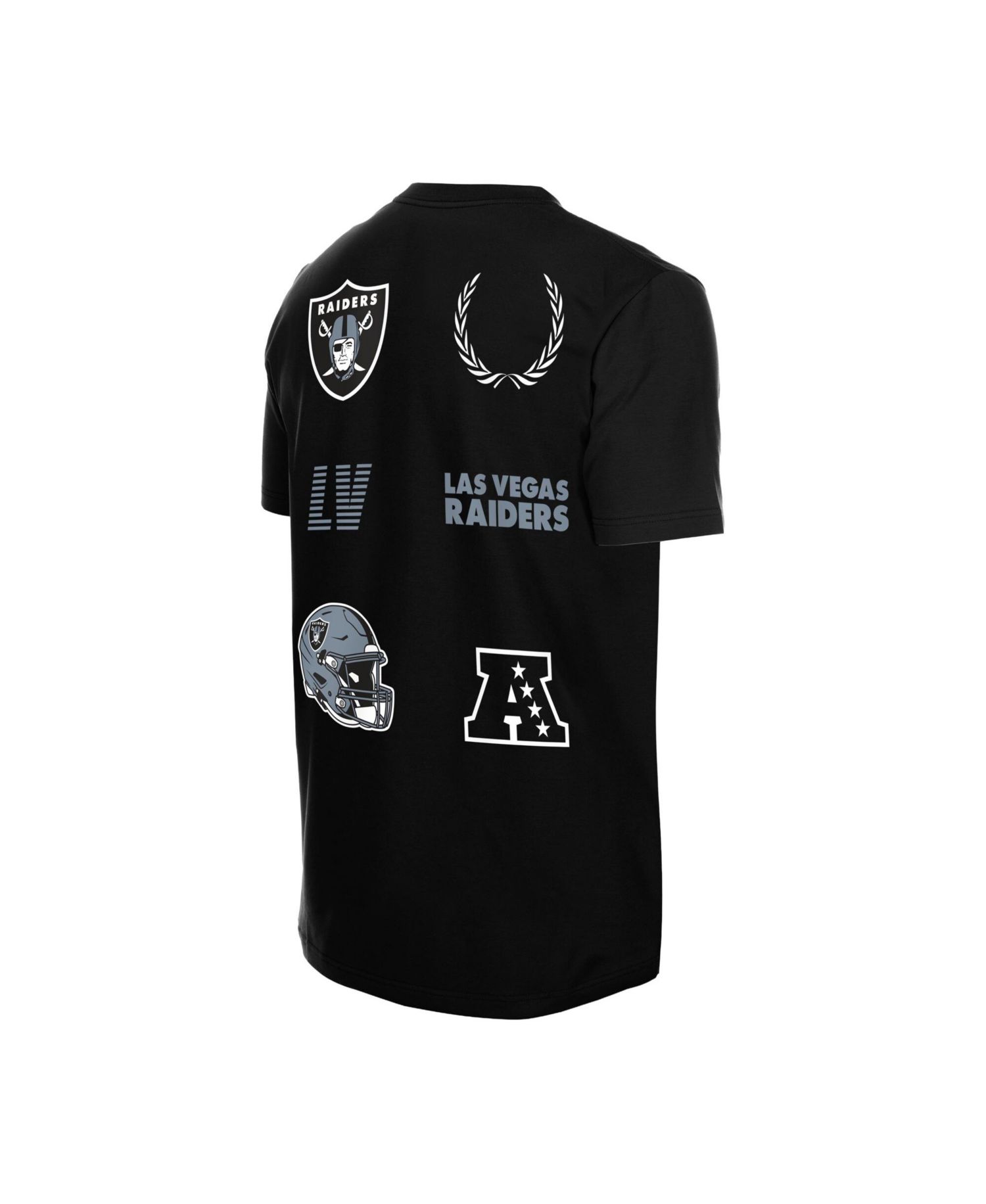 Men's Black Las Vegas Raiders Match T-Shirt
