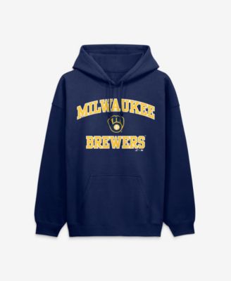 Men's Navy Milwaukee Brewers Heart Soul Hoodie