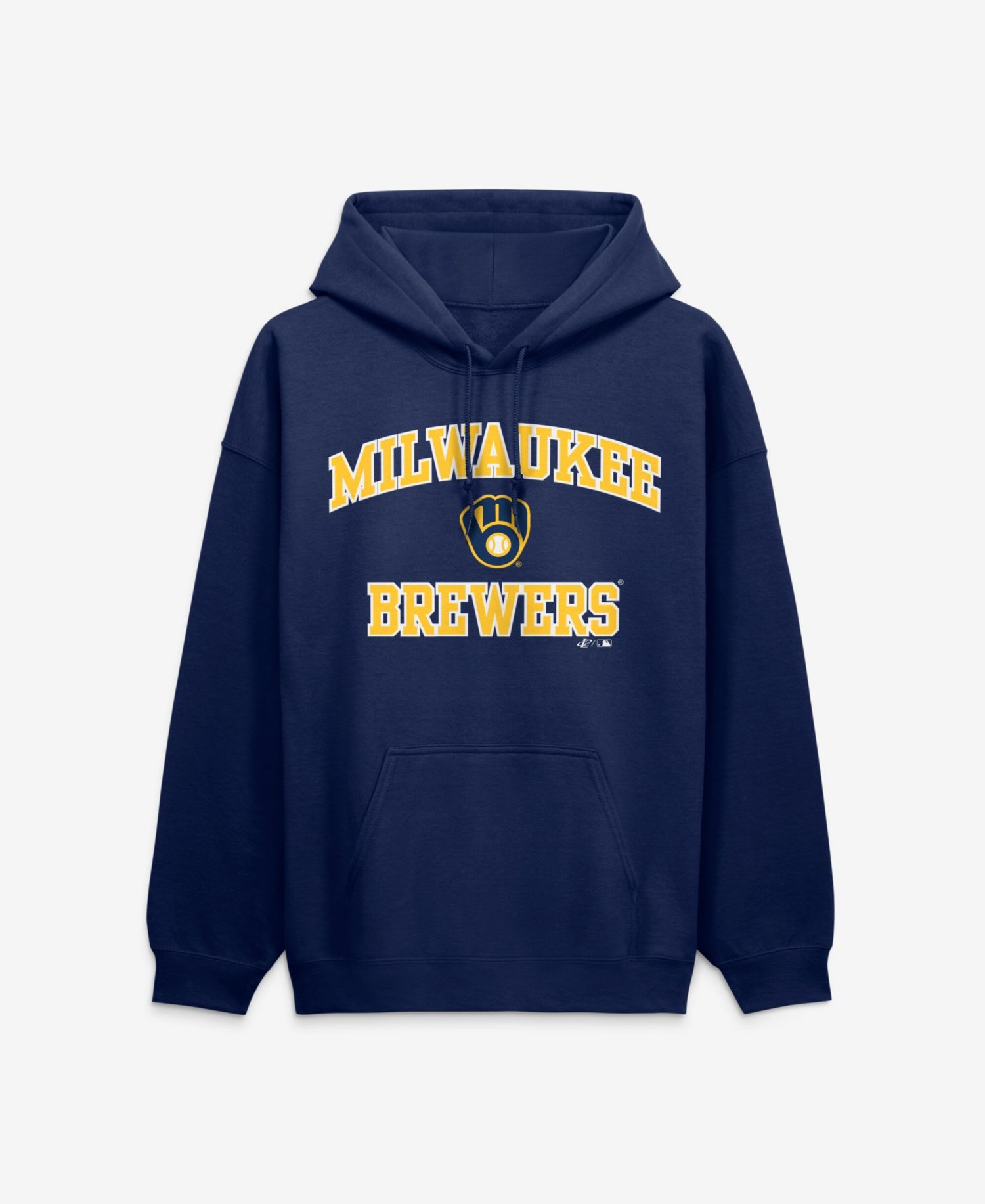 Men's Navy Milwaukee Brewers Heart & Soul Hoodie