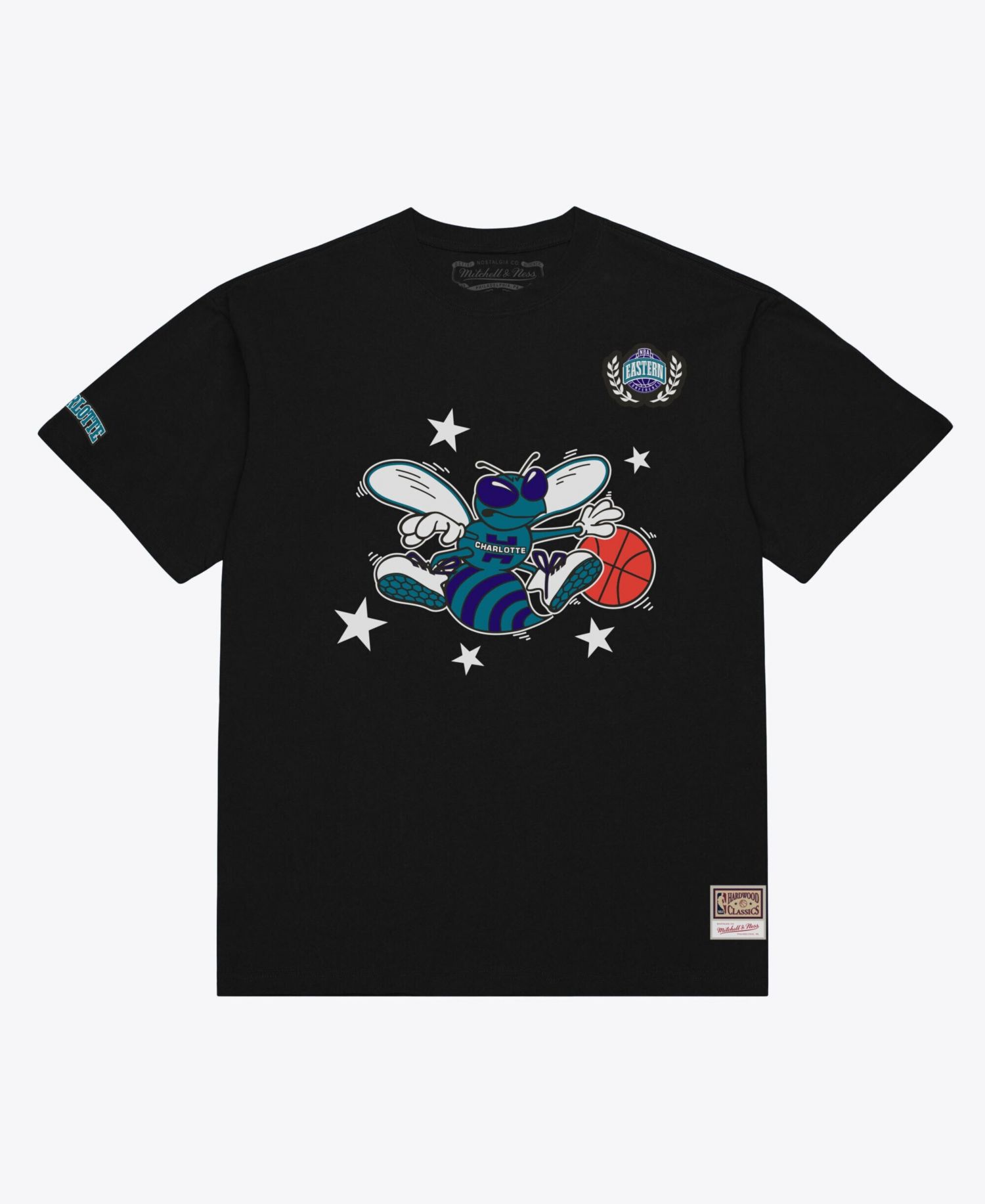 Men's Black Charlotte Hornets Pep Rally Premium T-Shirt