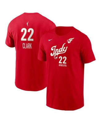Men's Caitlin Clark Red Indiana Fever Name & Number Rebel Edition T-Shirt