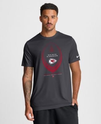 Men's Anthracite Kansas City Chiefs Legend Icon Dri-FIT T-Shirt