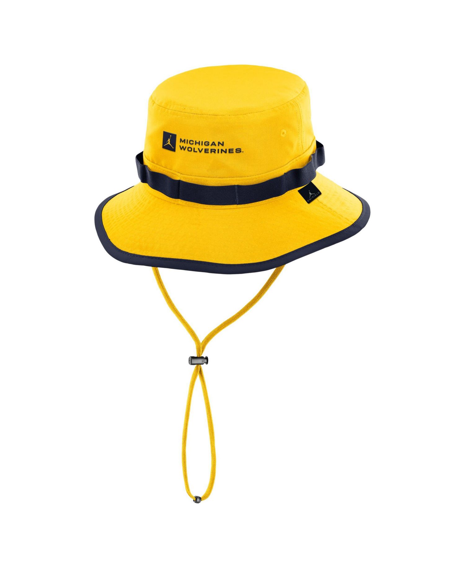 Men's Gold Michigan Wolverines 2026 Sideline Apex Boonie Bucket Hat