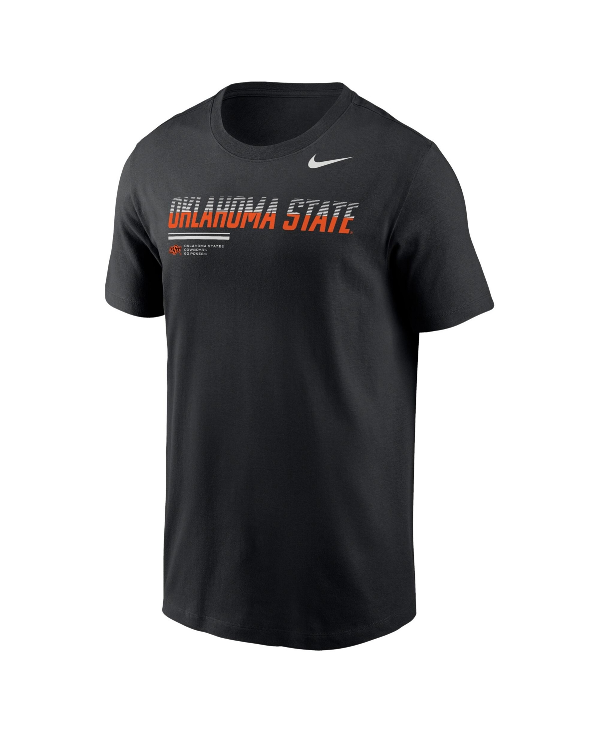Nike Men's Black Oklahoma State Cowboys 2026 Sideline Wordmark Legend Dri-fit T-Shirt