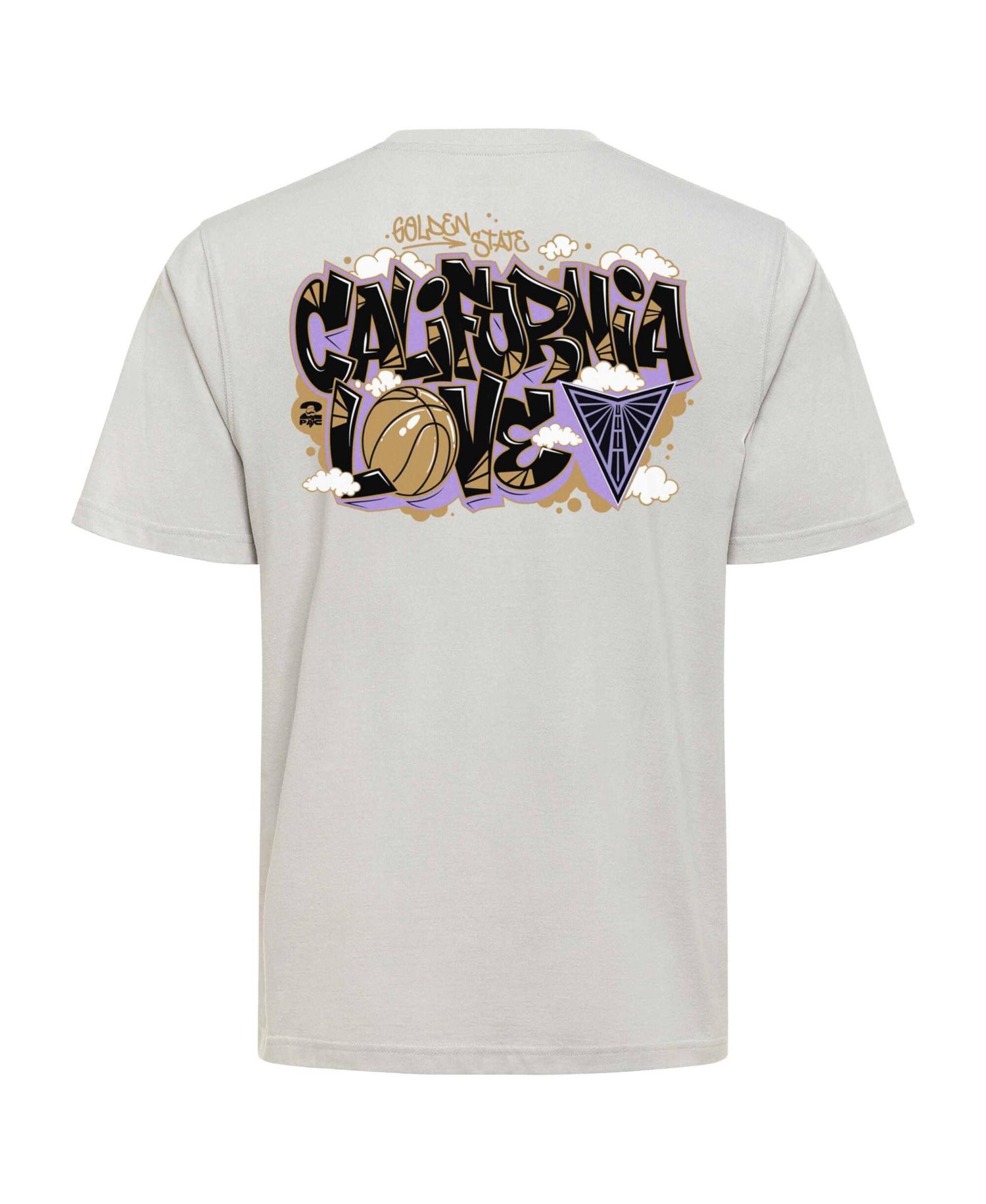 Men's and Women's x 2PAC California Love Gray Golden State Valkyries Duke T-Shirt
