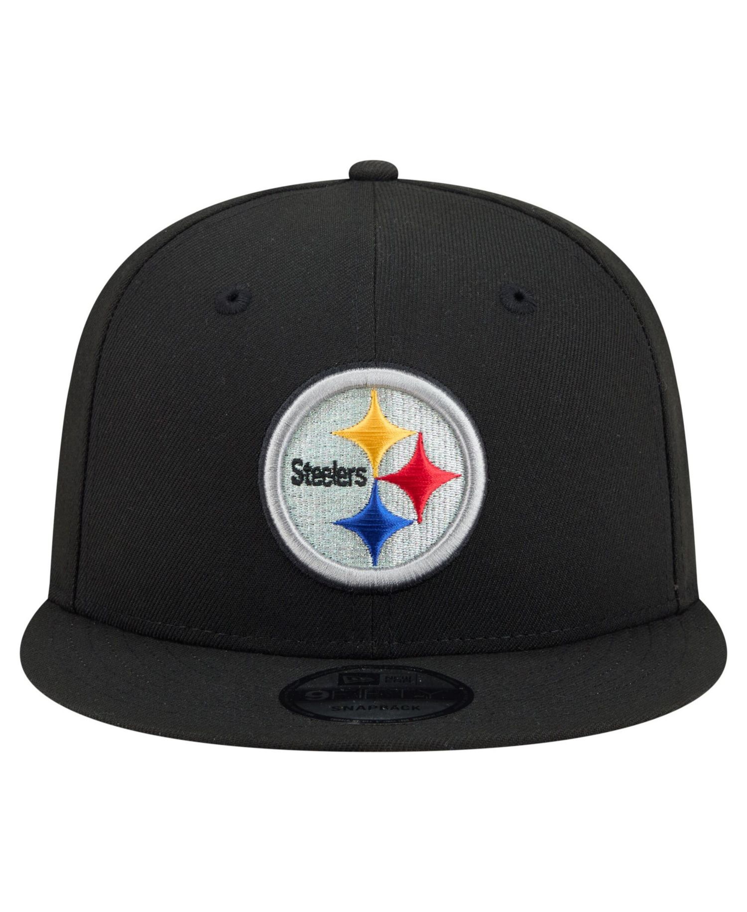 Men's Black Pittsburgh Steelers 9FIFTY Snapback Hat
