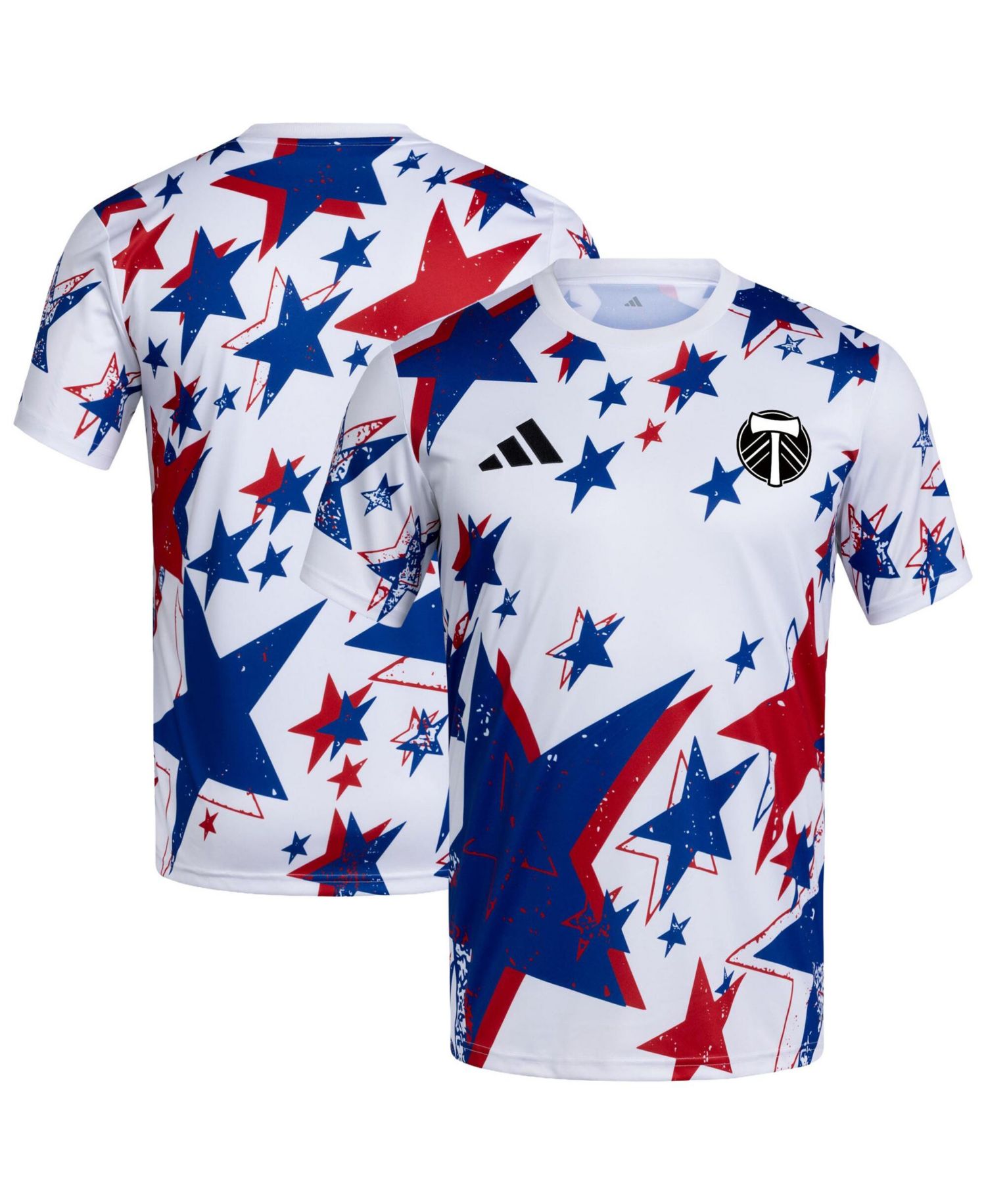 Men's White Portland Timbers 2026 Americana Pre-Match Jersey
