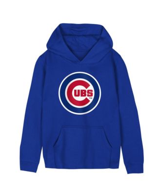 Preschool Royal Chicago Cubs Primary Logo Fleece Hoodie