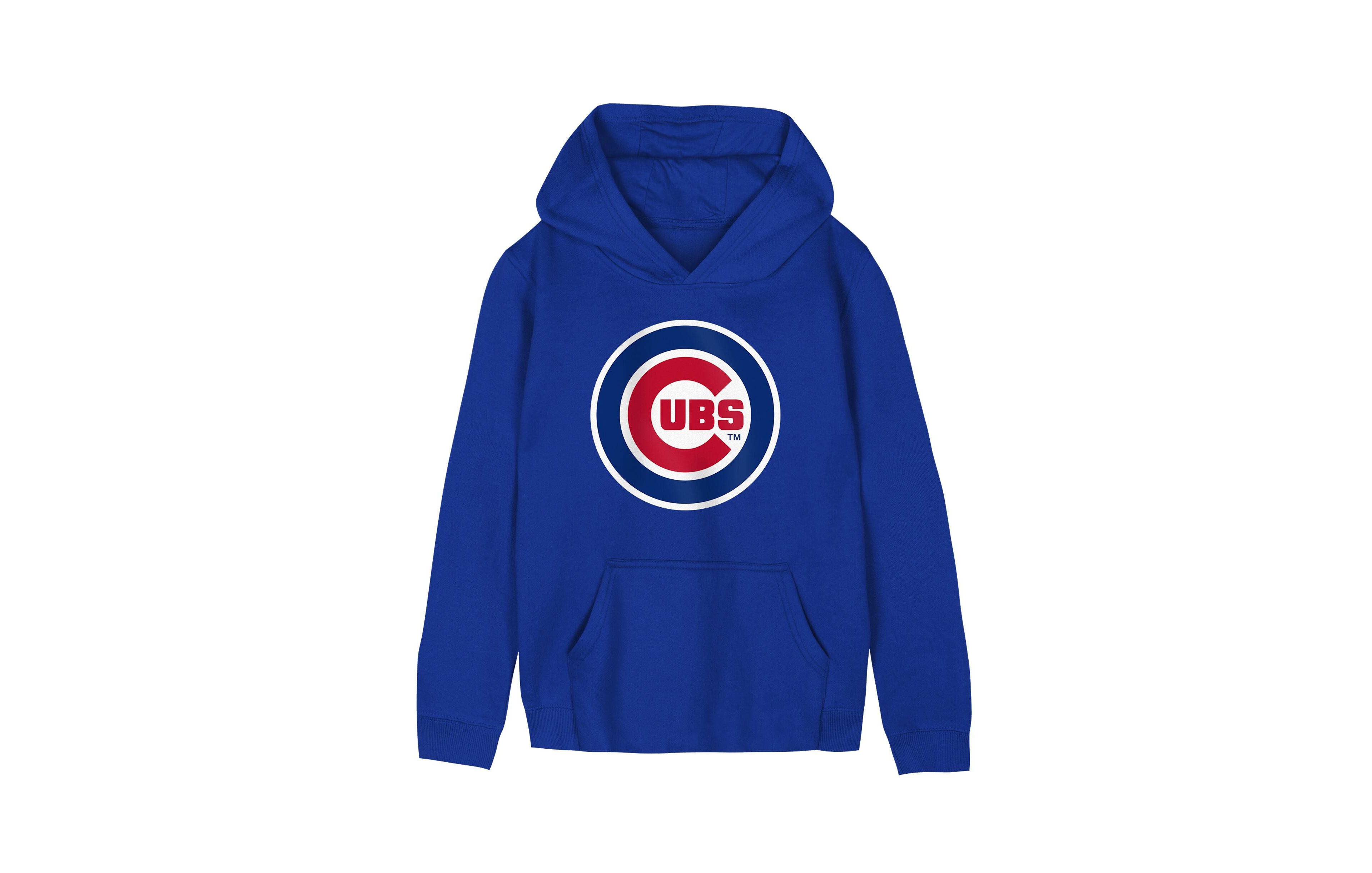 Outerstuff Preschool Royal Chicago Cubs Primary Logo Fleece Hoodie