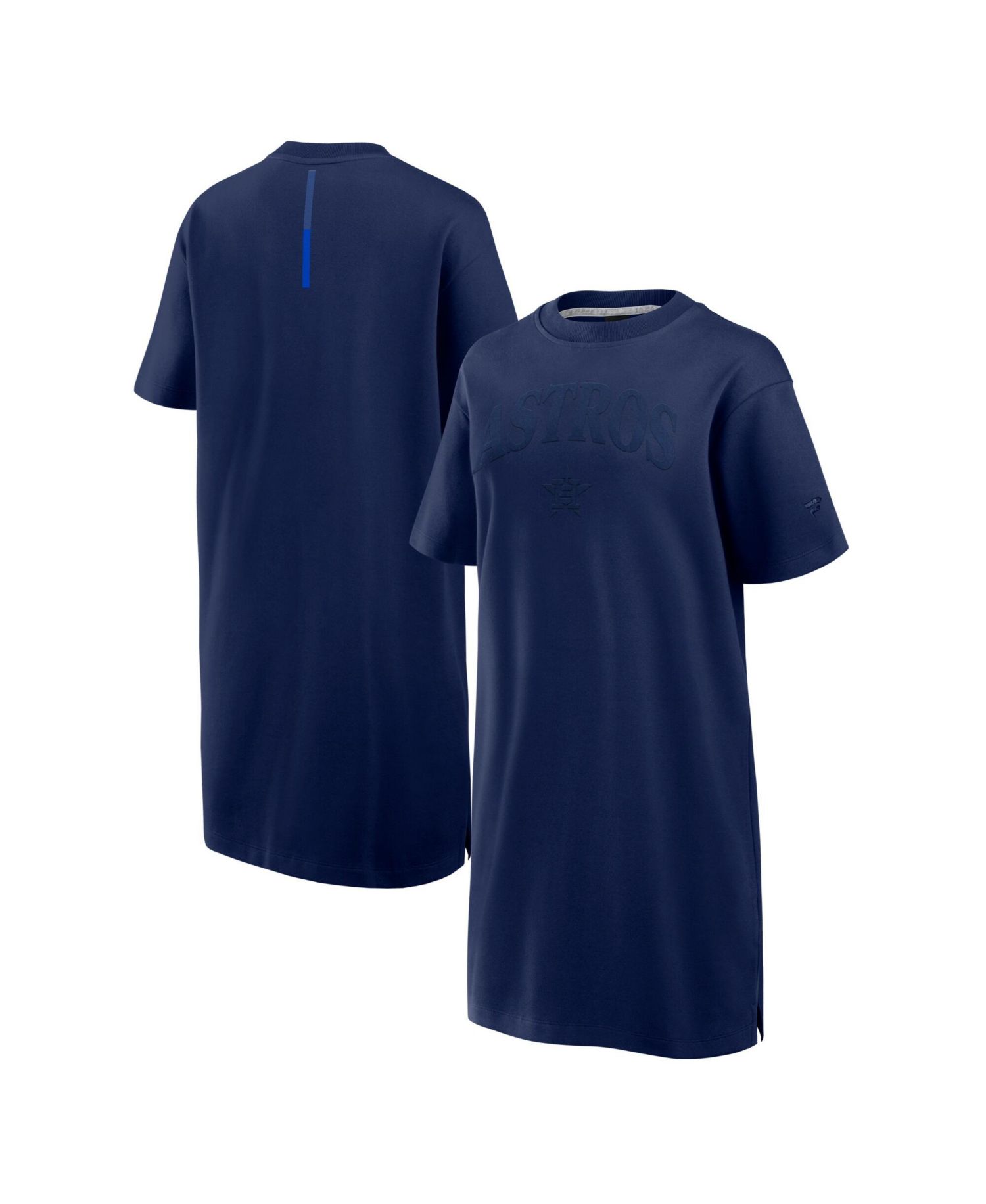 Women's Navy Houston Astros Elements Cotton Dress