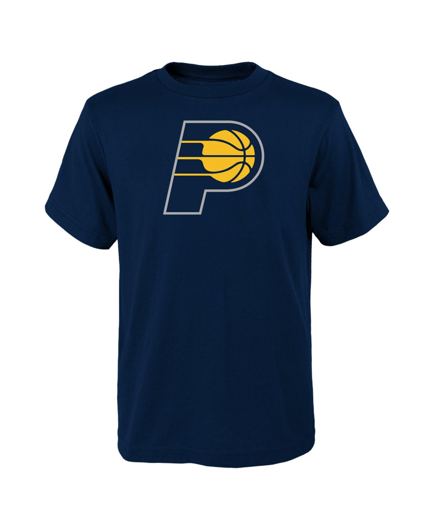 Big Boys and Girls Navy Indiana Pacers Primary Logo T-Shirt