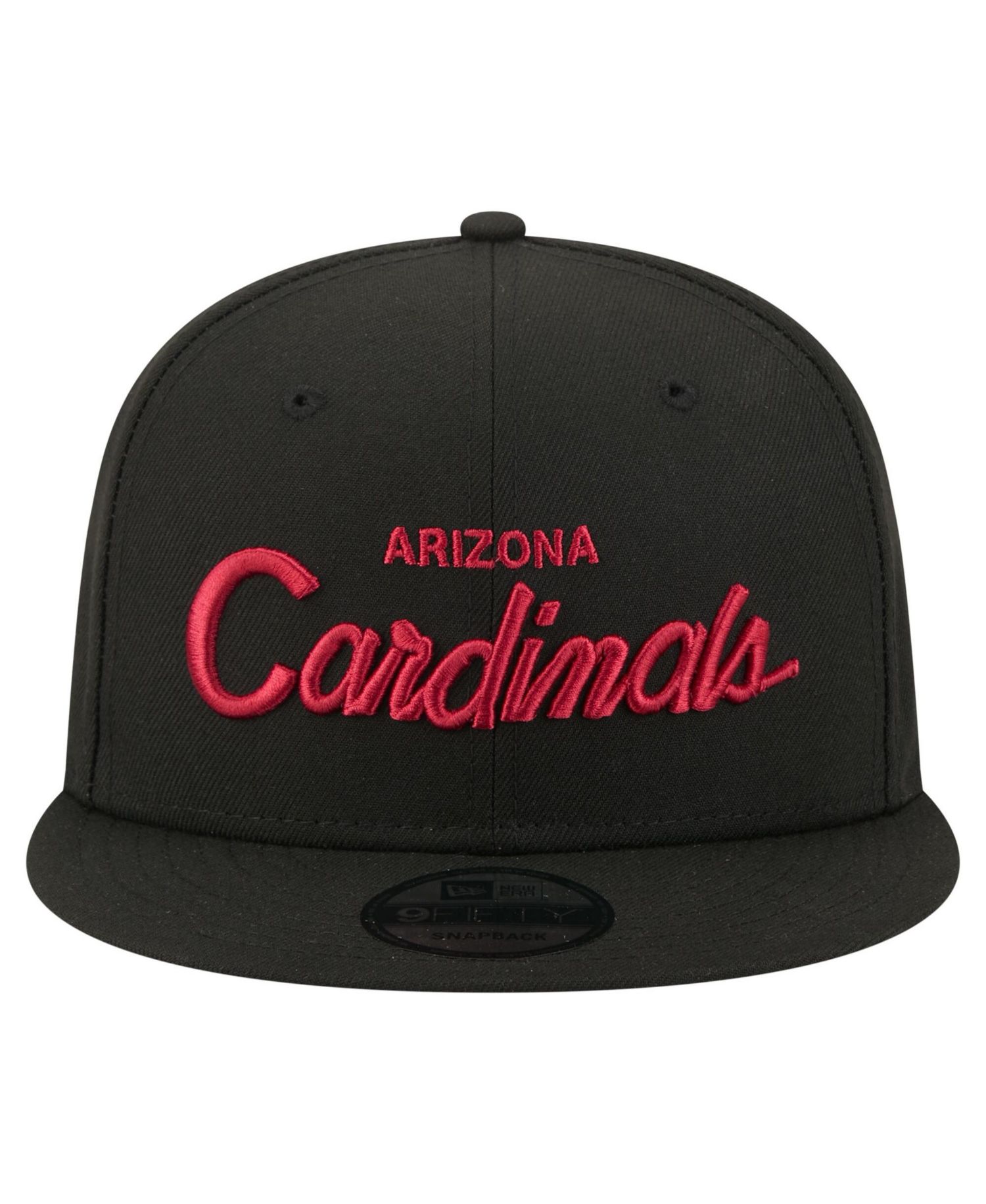 Men's Black Arizona Cardinals Core Team Script 9FIFTY Snapback Hat