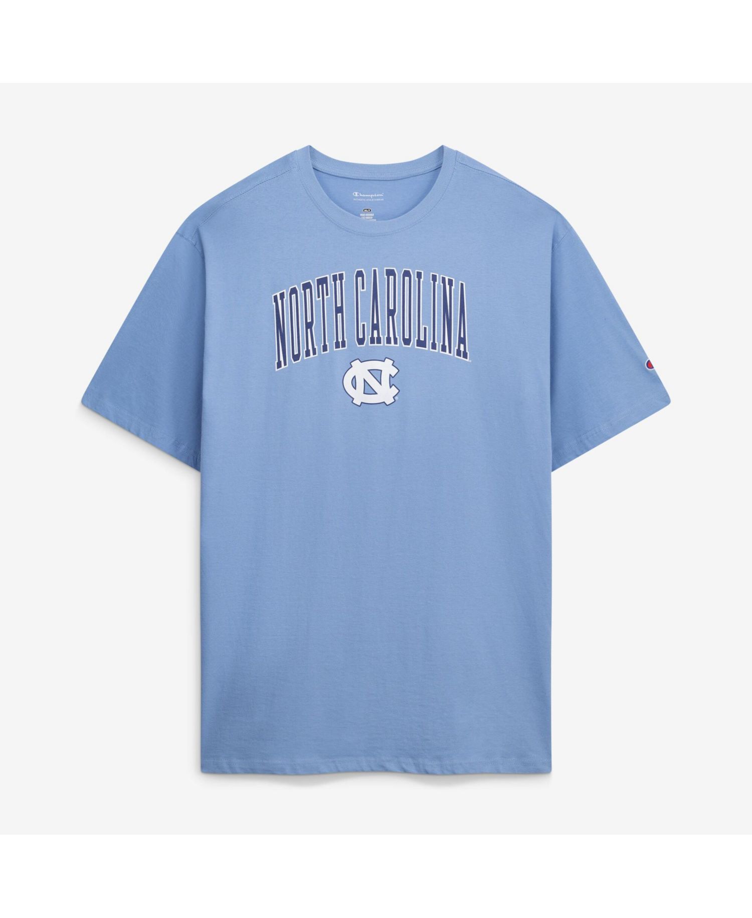 Men's Carolina Blue North Carolina Tar Heels Big & Tall Arch Over Wordmark T-Shirt