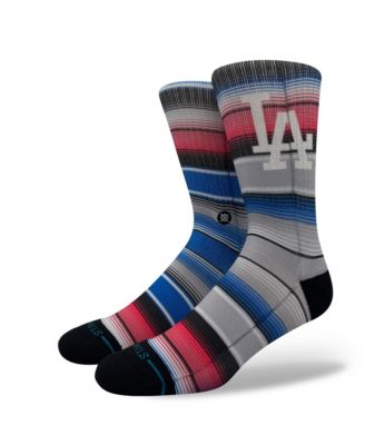 Men's and Women's Los Angeles Dodgers Serape Crew Socks