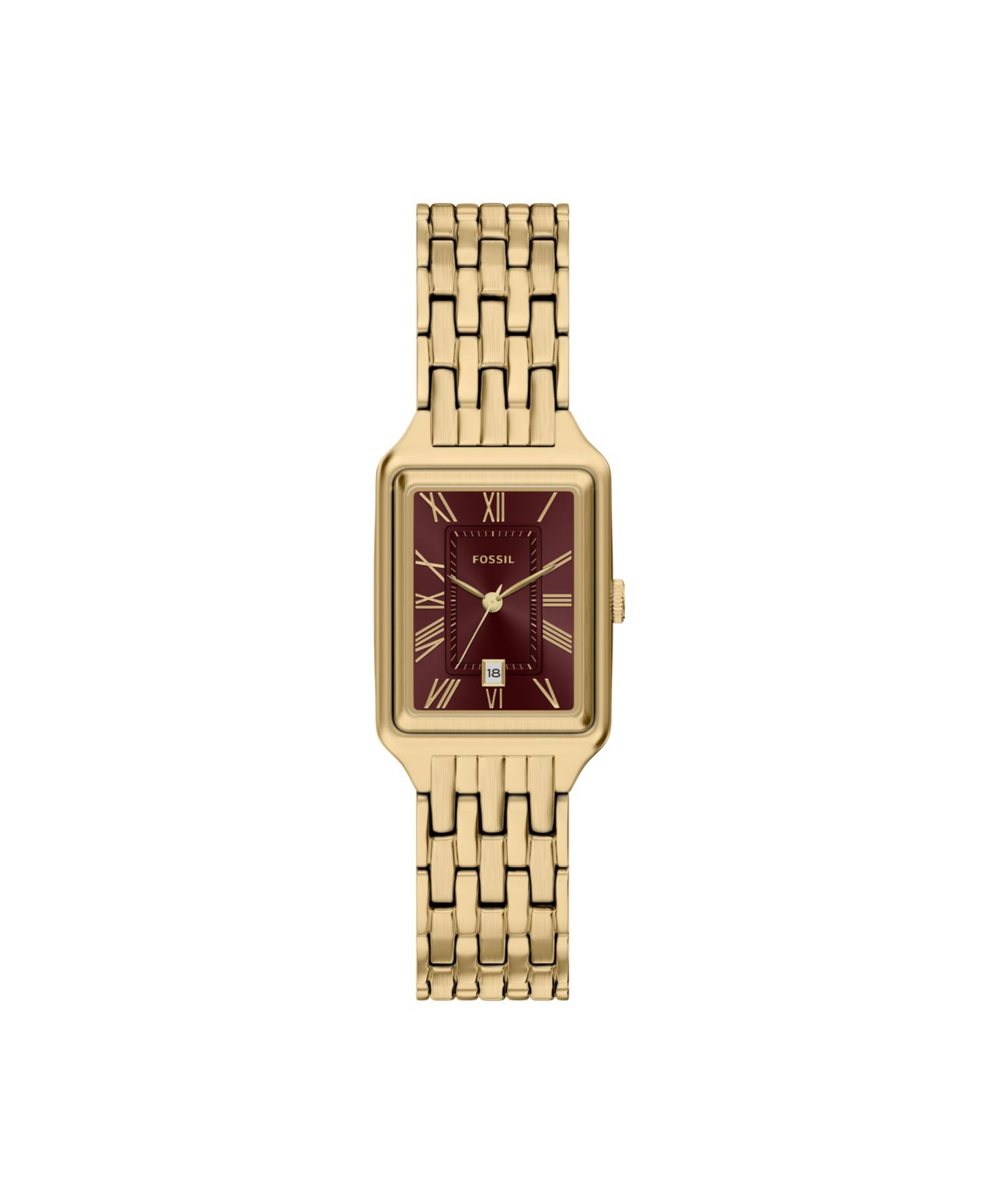 Women's Raquel Three-Hand Date Gold-Tone Stainless Steel Watch 23mm