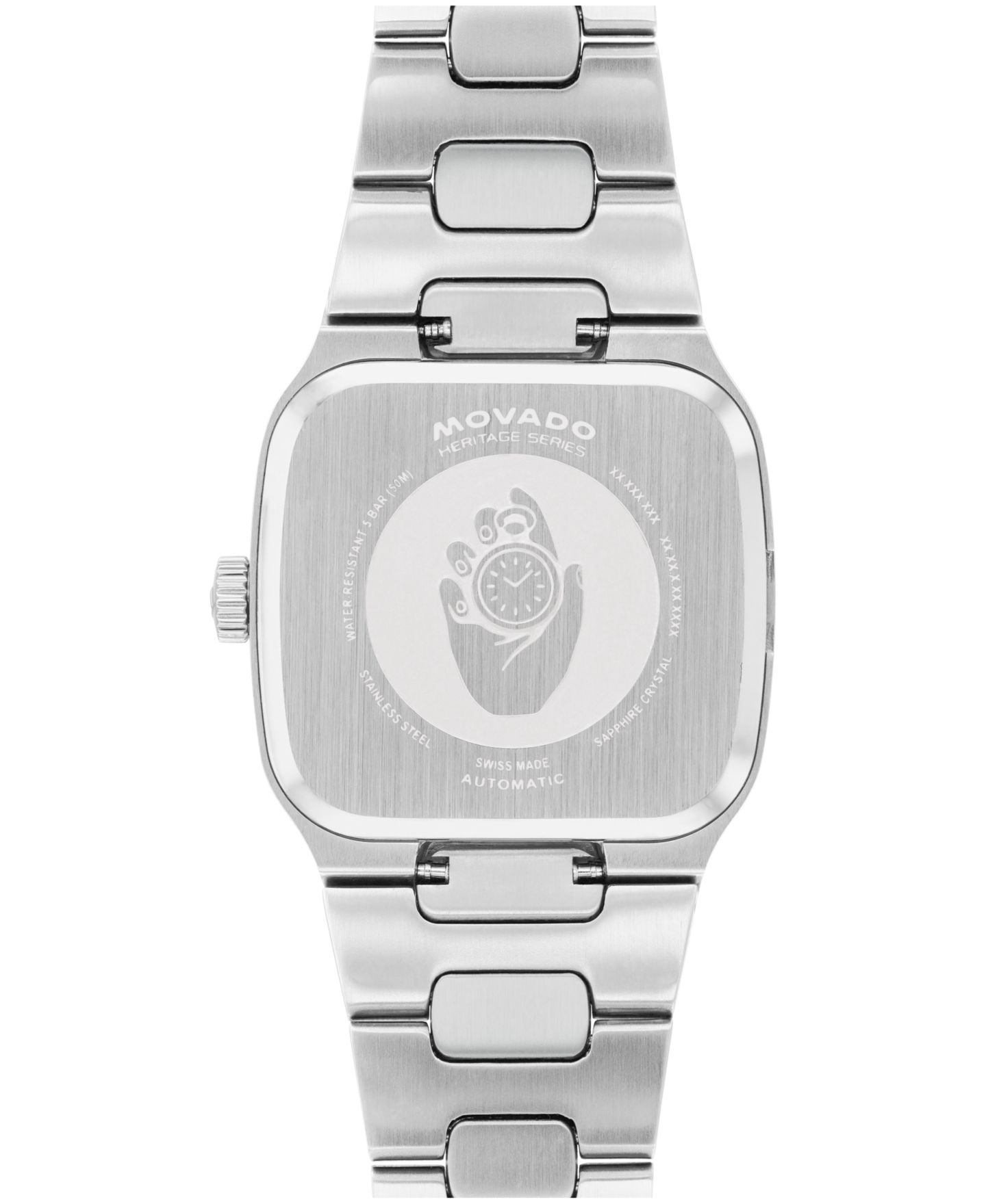 Мужские часы Movado Tempo-Matic Swiss Automatic Stainless Steel Watch 37mm — фото 3