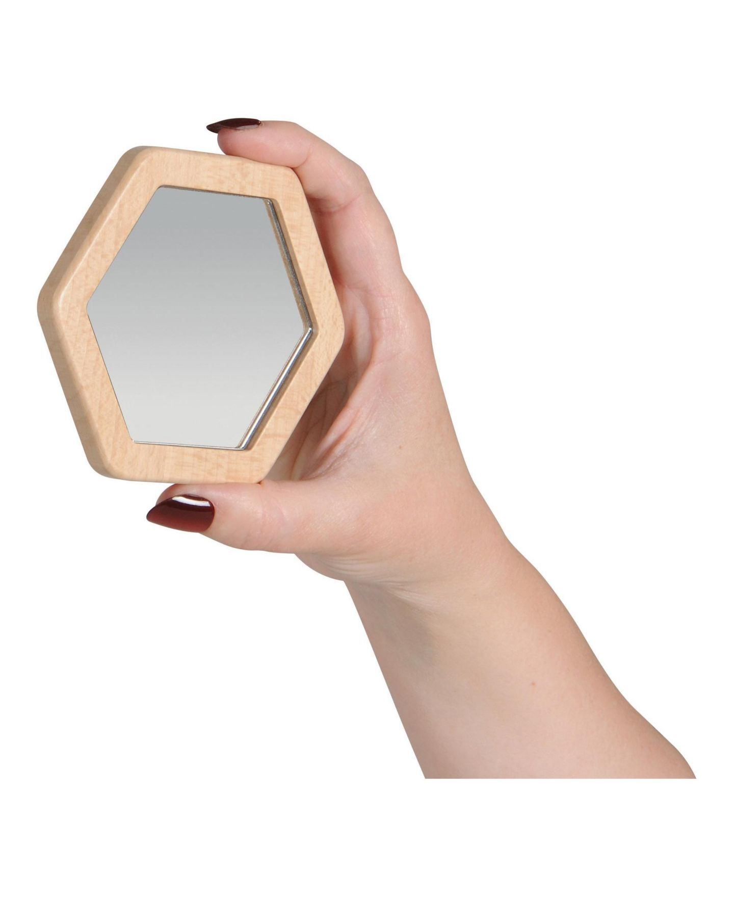 Детские игрушки Yellow Door Little Looking Shape-Recognition 4-Piece Mirrors, Ages 10 Months+, цвет: Бежевый / Хаки — фото 5