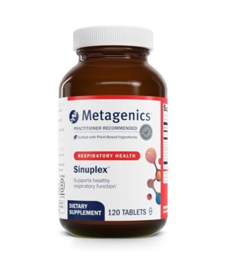 Sinuplex Respiratory and Immune Support with Vitamin C, Quercetin, Stinging Nettle, N Acetylcysteine and Bromelain 120 Tablets