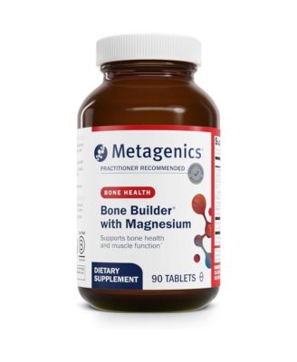 Bone Builder with Magnesium For Comprehensive Bone Strength and Wellness with Calcium, Vitamin D and Chelated Magnesium for 90 Tablets