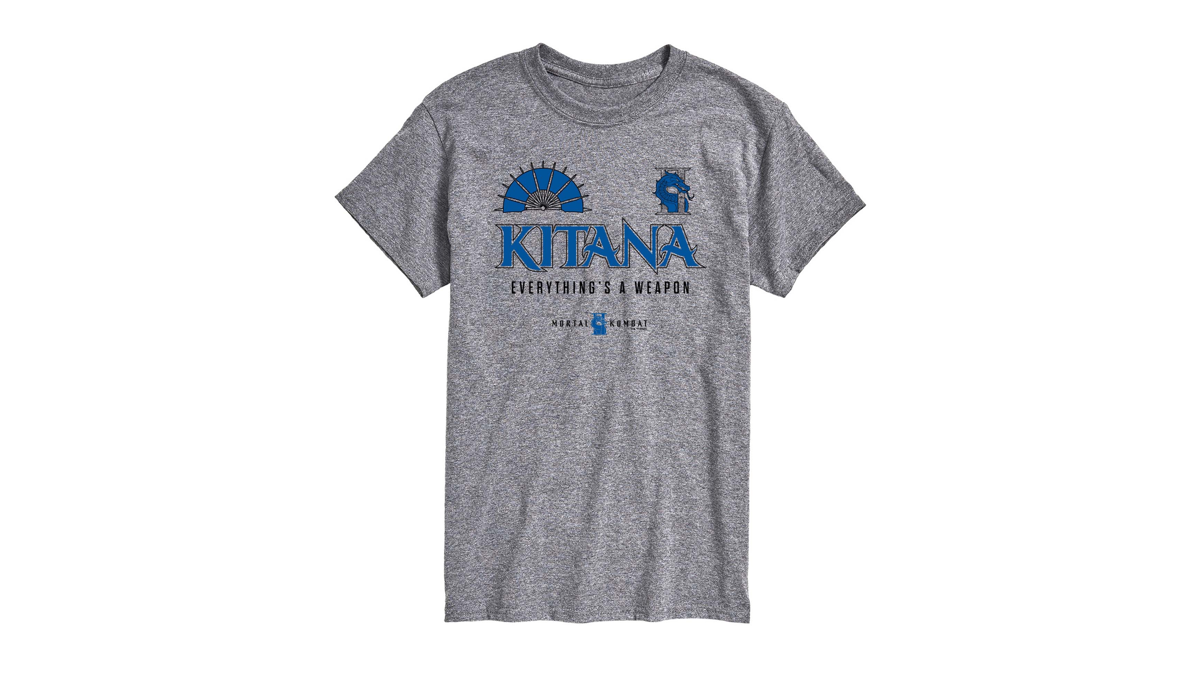 Airwaves Men's Mortal Kombat Kitana Graphic T-Shirt