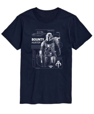 Men's The Mandalorian & Grogu Bounty Hunter Graphic T-Shirt