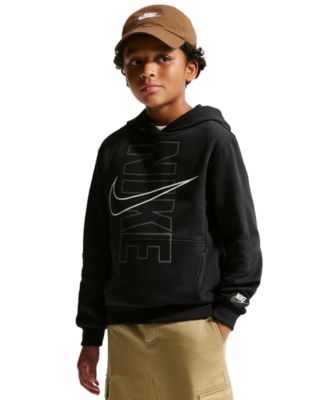 Boys' 8-20 Sportswear Club Fleece Long-Sleeve Hoodie 