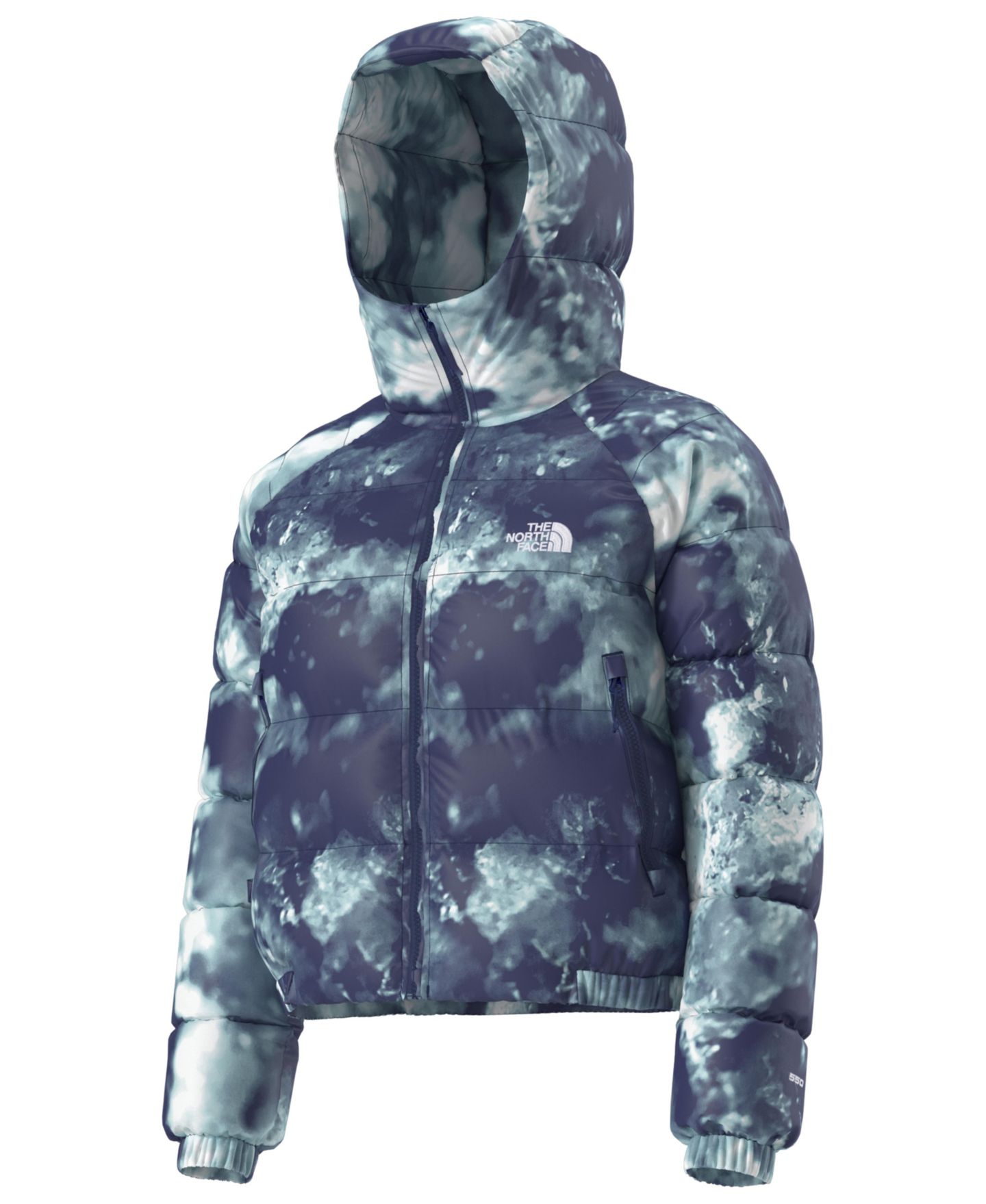 Женская куртка The North Face Hydrenalite Hooded Down Jacket, цвет: Насыщенный синий — фото 6