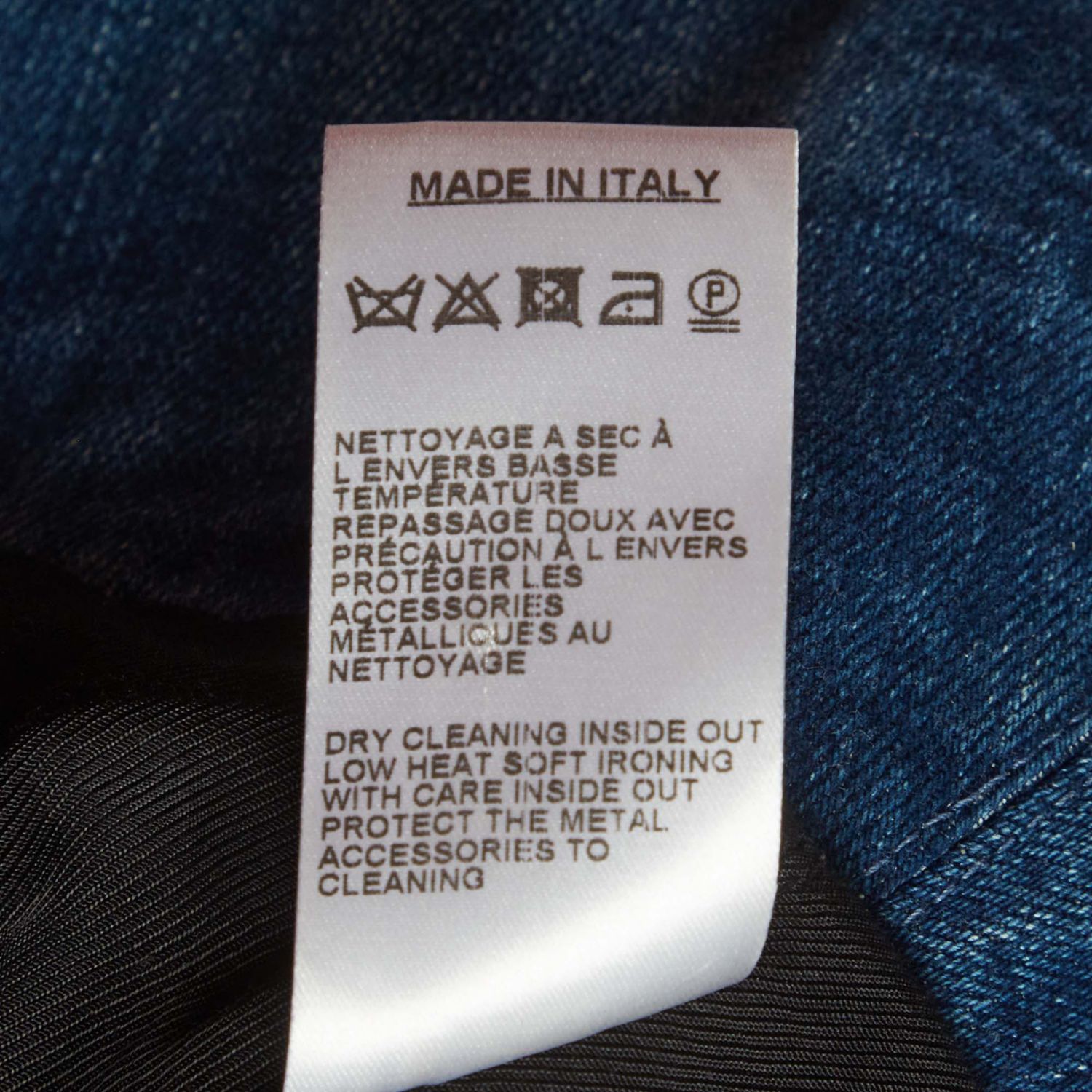 Women's Washed Denim Button Detail Jacket