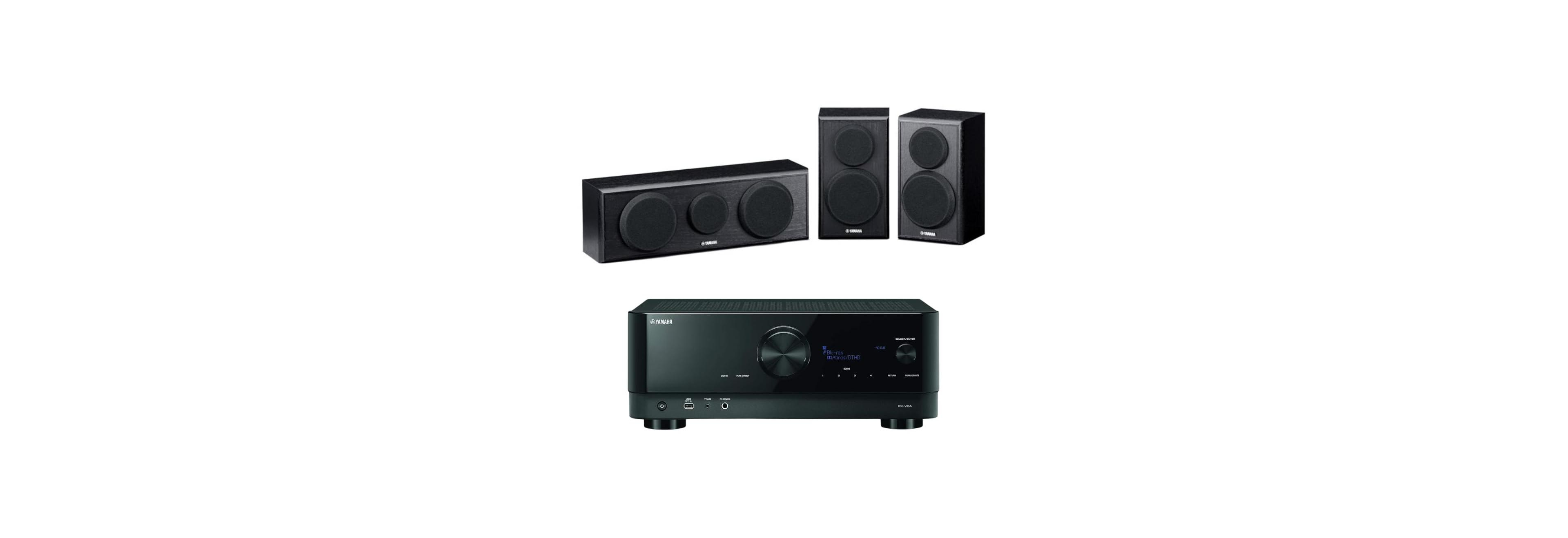 Yamaha Rx-V6A 7.2-Channel Av Receiver with Ns-P150 Speakers