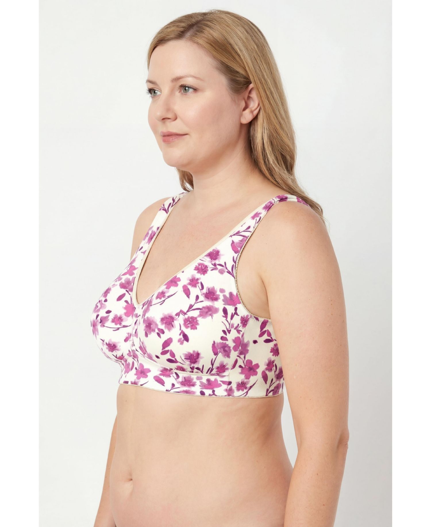 Women's Wireless Microfiber T-Shirt Bra