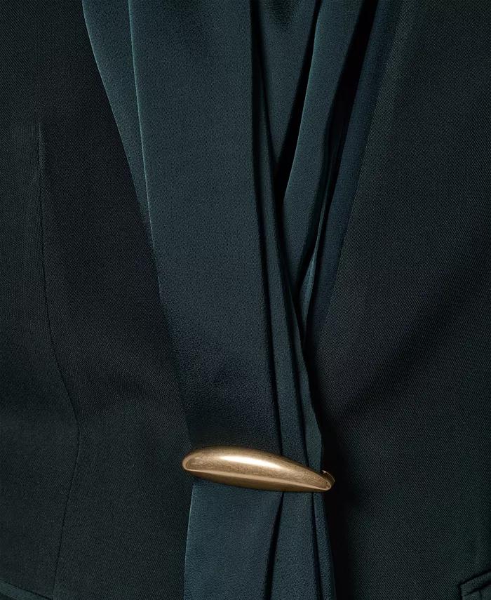 Women's Scarf Collar Blazer - thumbnail 8