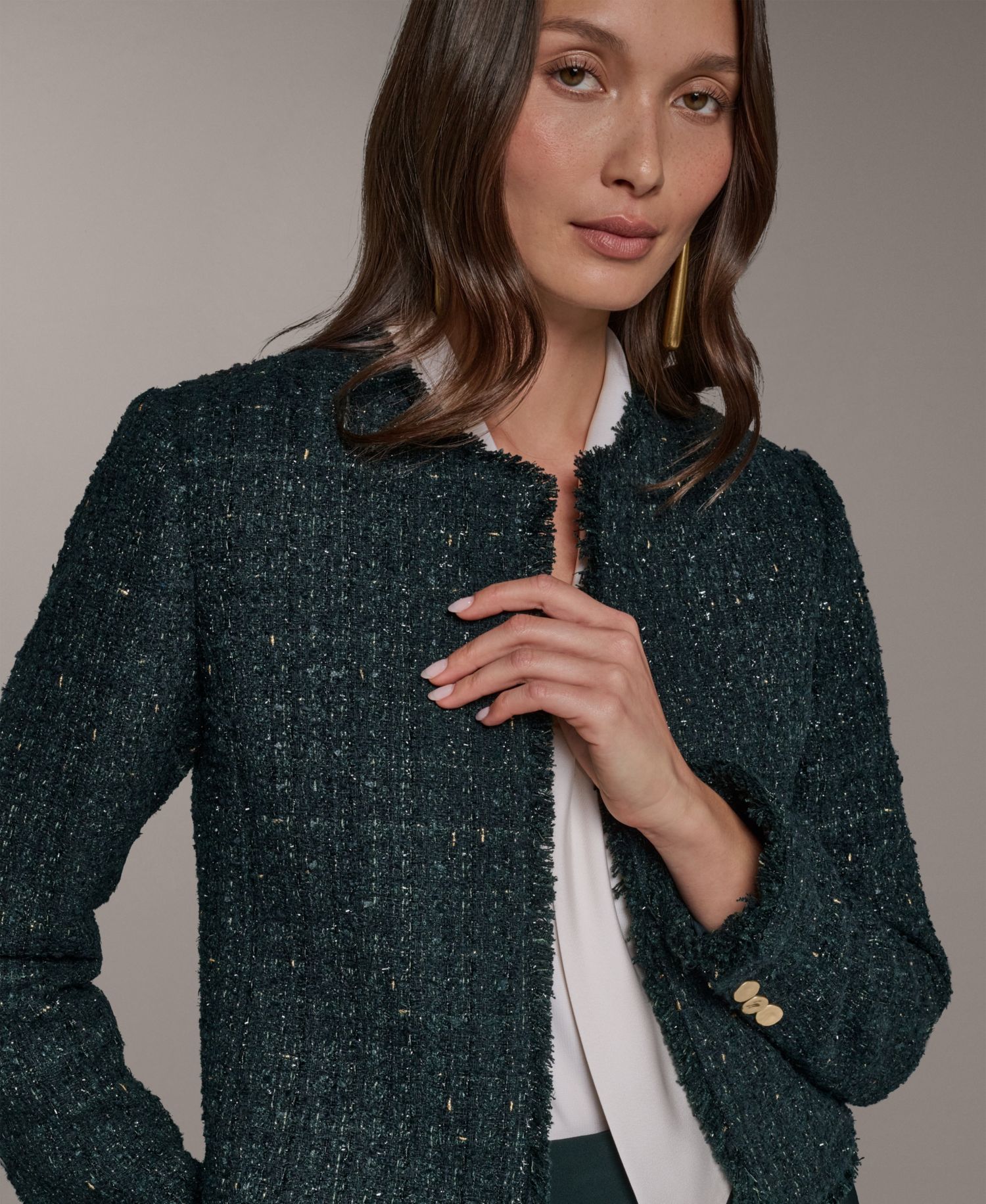 Women's Open-Front Fring Jacket