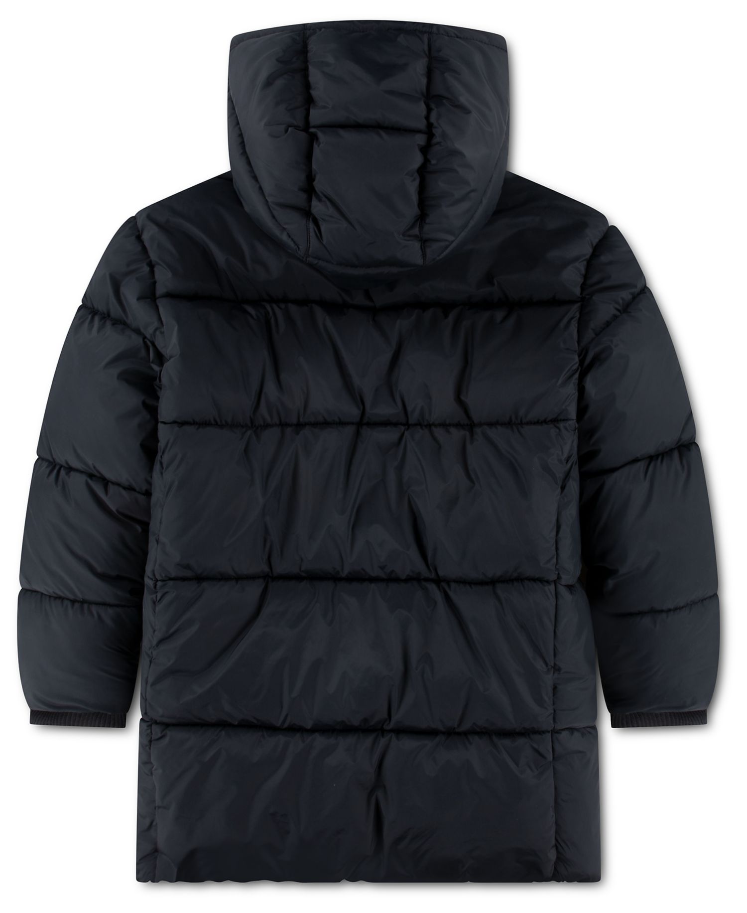 Boys' and Girls' 8-20 Mid-Length Long-Sleeve Puffer Jacket